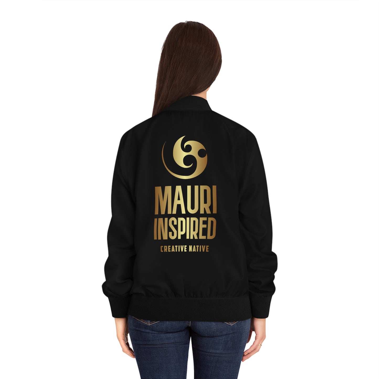 Mauri Inspired - Women's Bomber Jacket (AOP)