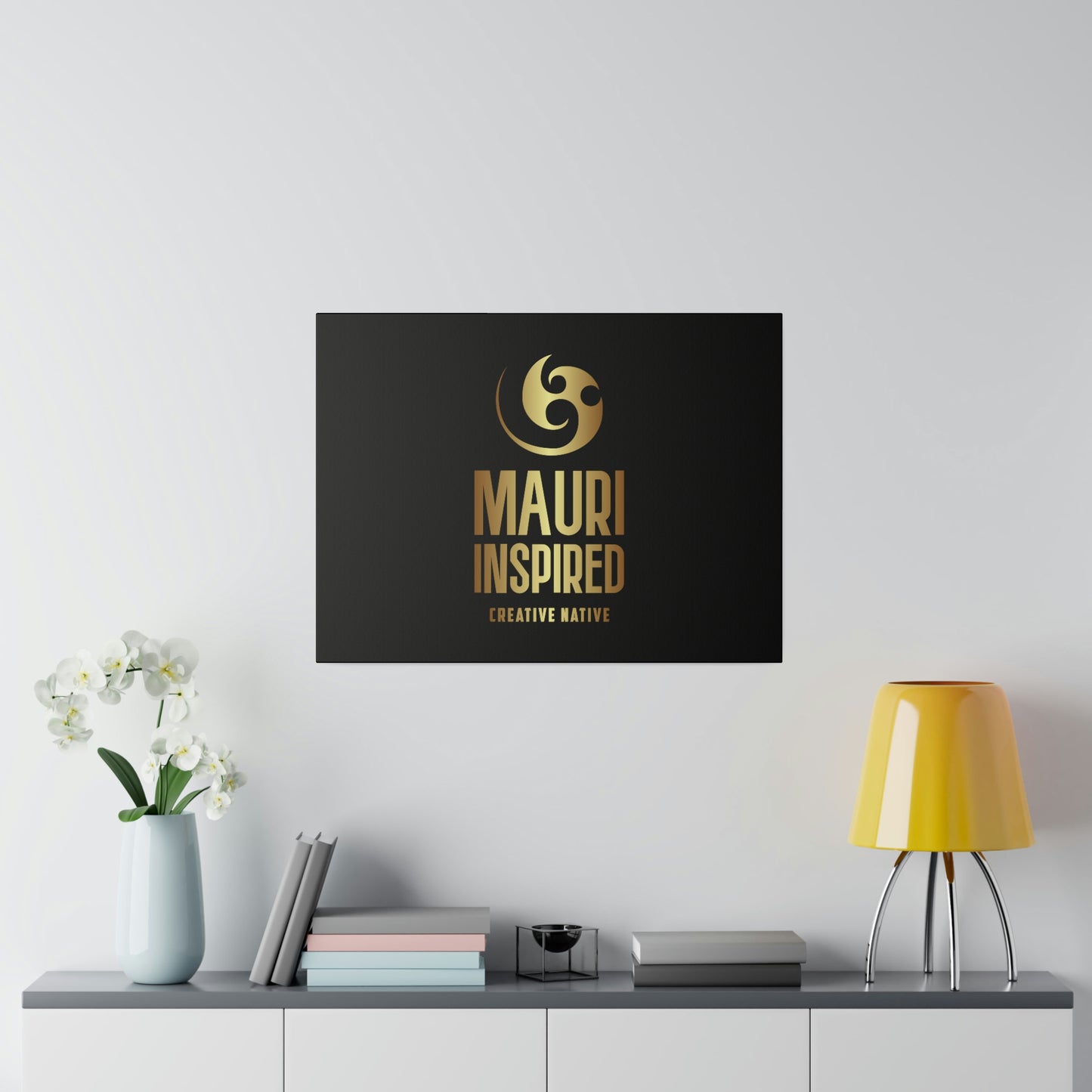 Mauri Inspired - Matte Canvas, Stretched, 0.75"