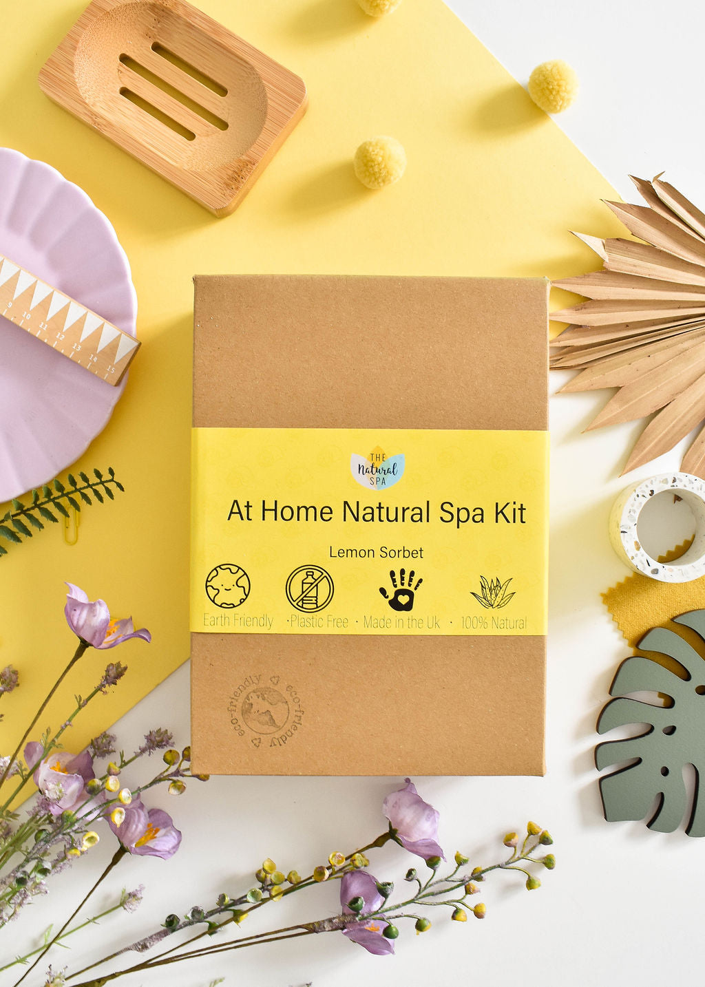 Lemon Sorbet At Home Natural Spa Set - Bring the spa to your door-1