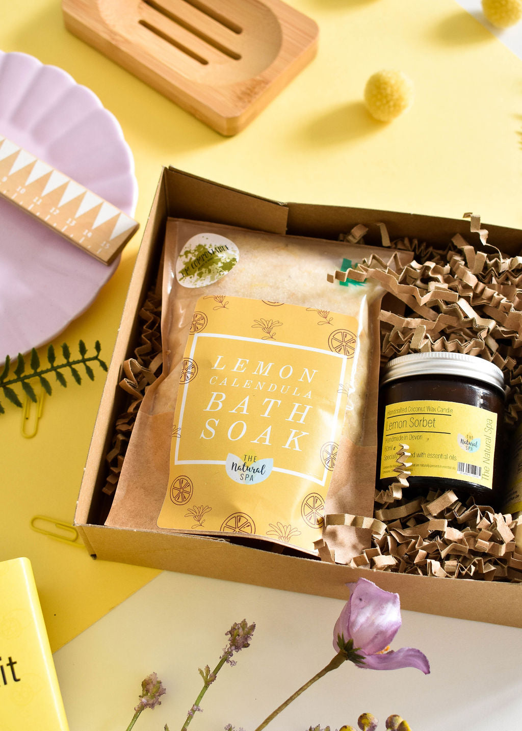 Lemon Sorbet At Home Natural Spa Set - Bring the spa to your door-5