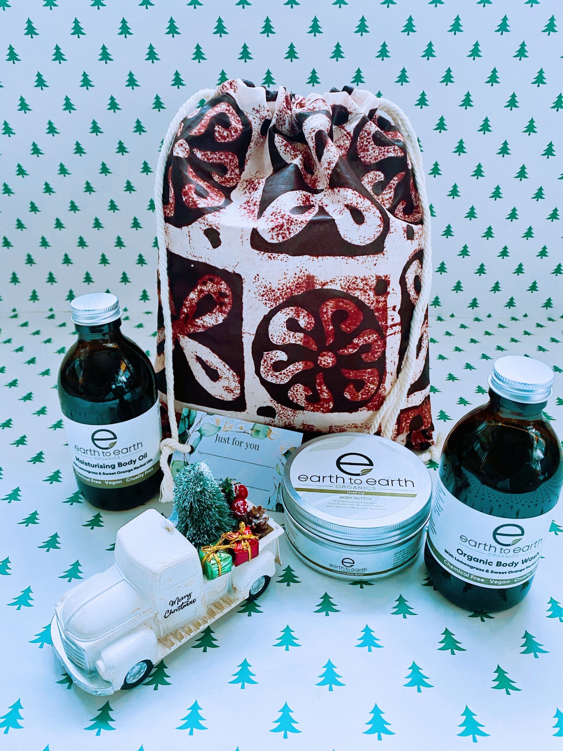 Christmas Skincare Gift Sets with Bespoke Handmade Gift Bag-0