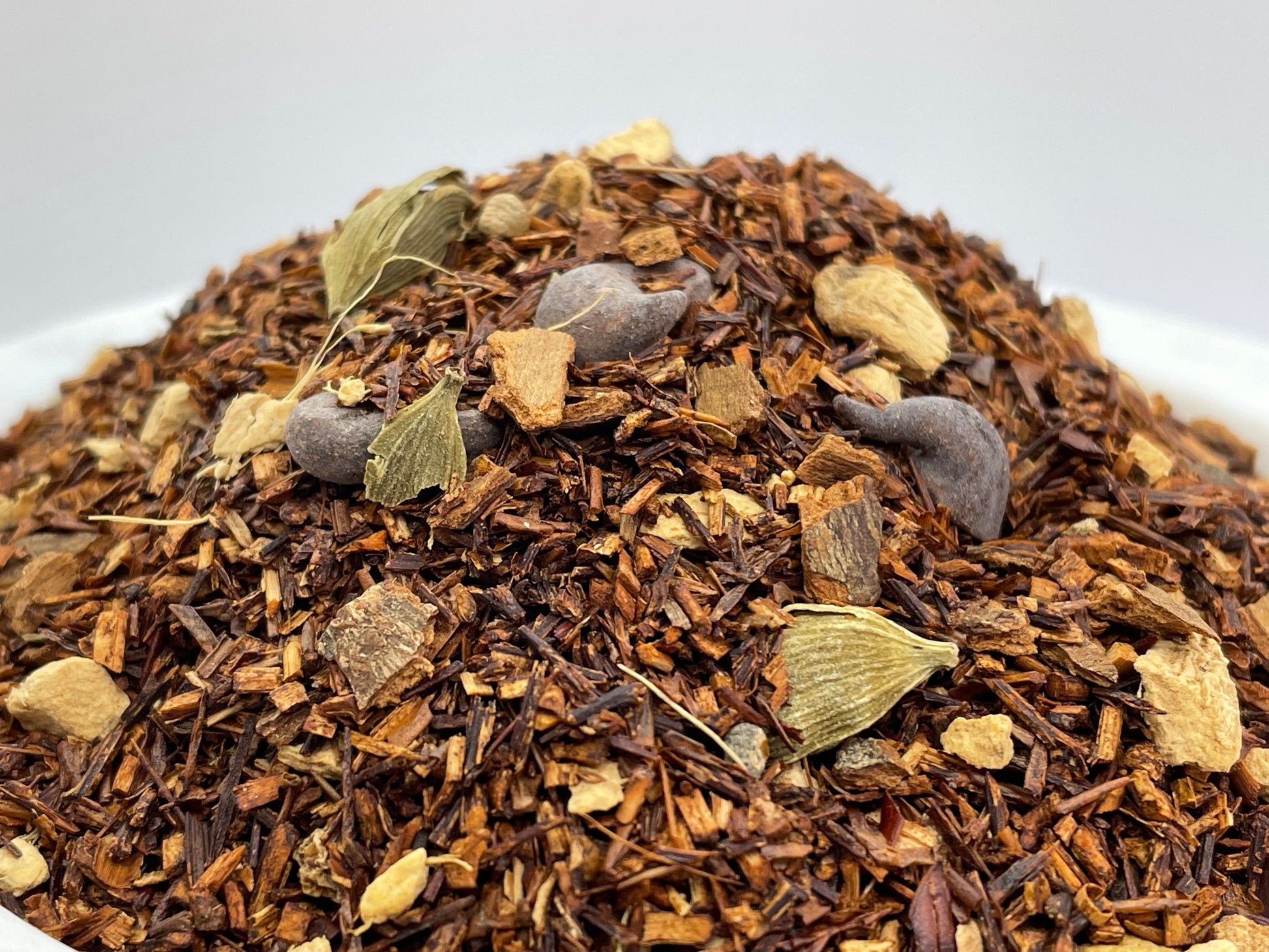 Chocolate Chip Chai Tea, Herbal Tea, Chai Tea, Loose Leaf Tea, Rooibos Tea, Tea with Candy,-1