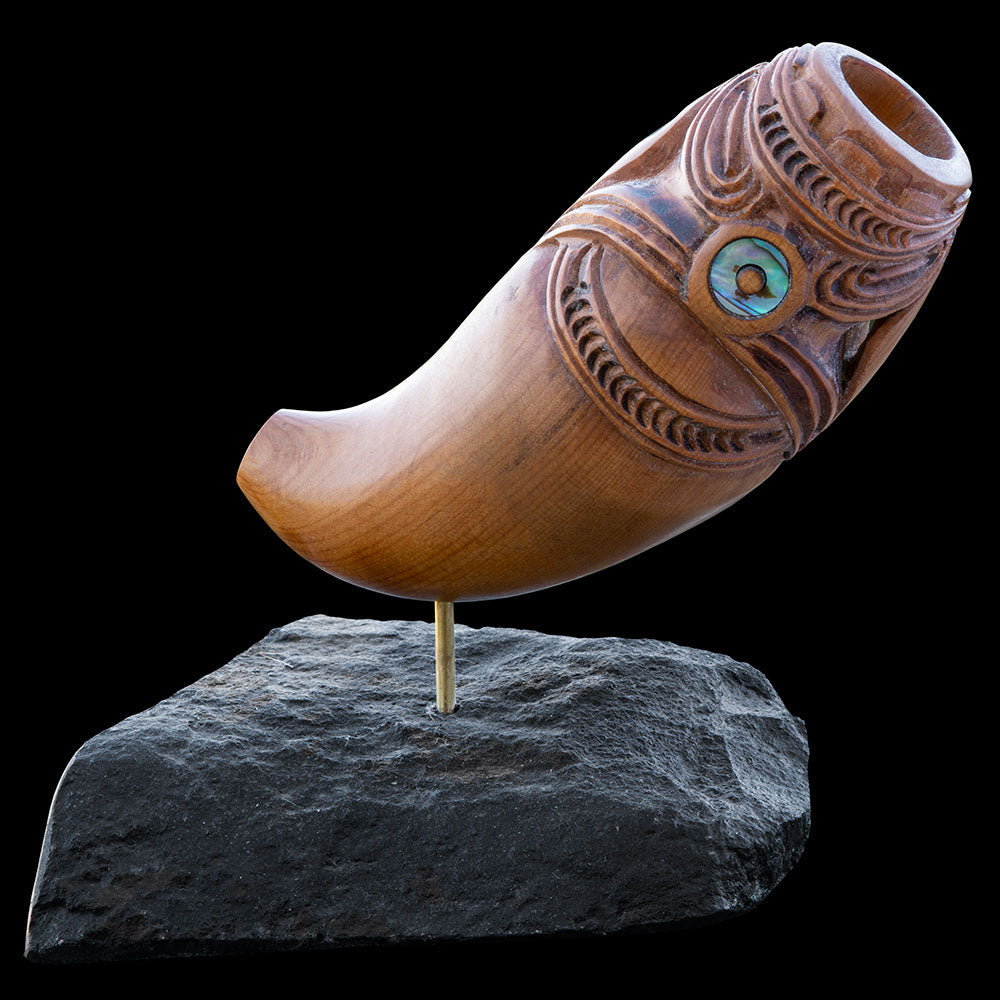 Wooden Nguru (Flute) by Alex Sands-0