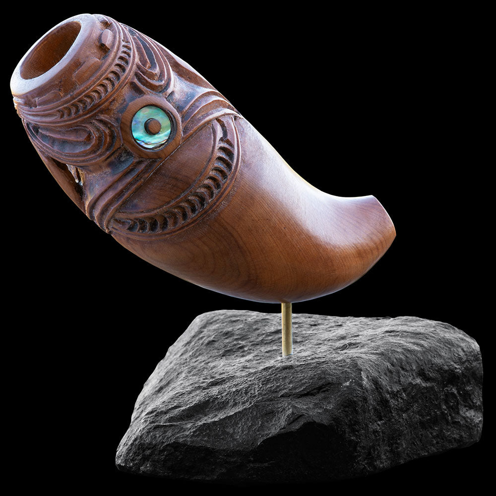 Wooden Nguru (Flute) by Alex Sands-1