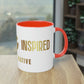 Mauri Inspired - Two-Tone Coffee Mug, 11oz