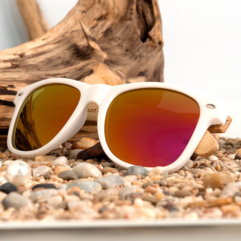 Bamboo Wood Polarized Sunglasses for Men and Women in Wooden Gift box Dropshipping Customized Engraving-5