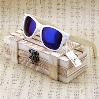 Bamboo Wood Polarized Sunglasses for Men and Women in Wooden Gift box Dropshipping Customized Engraving-15