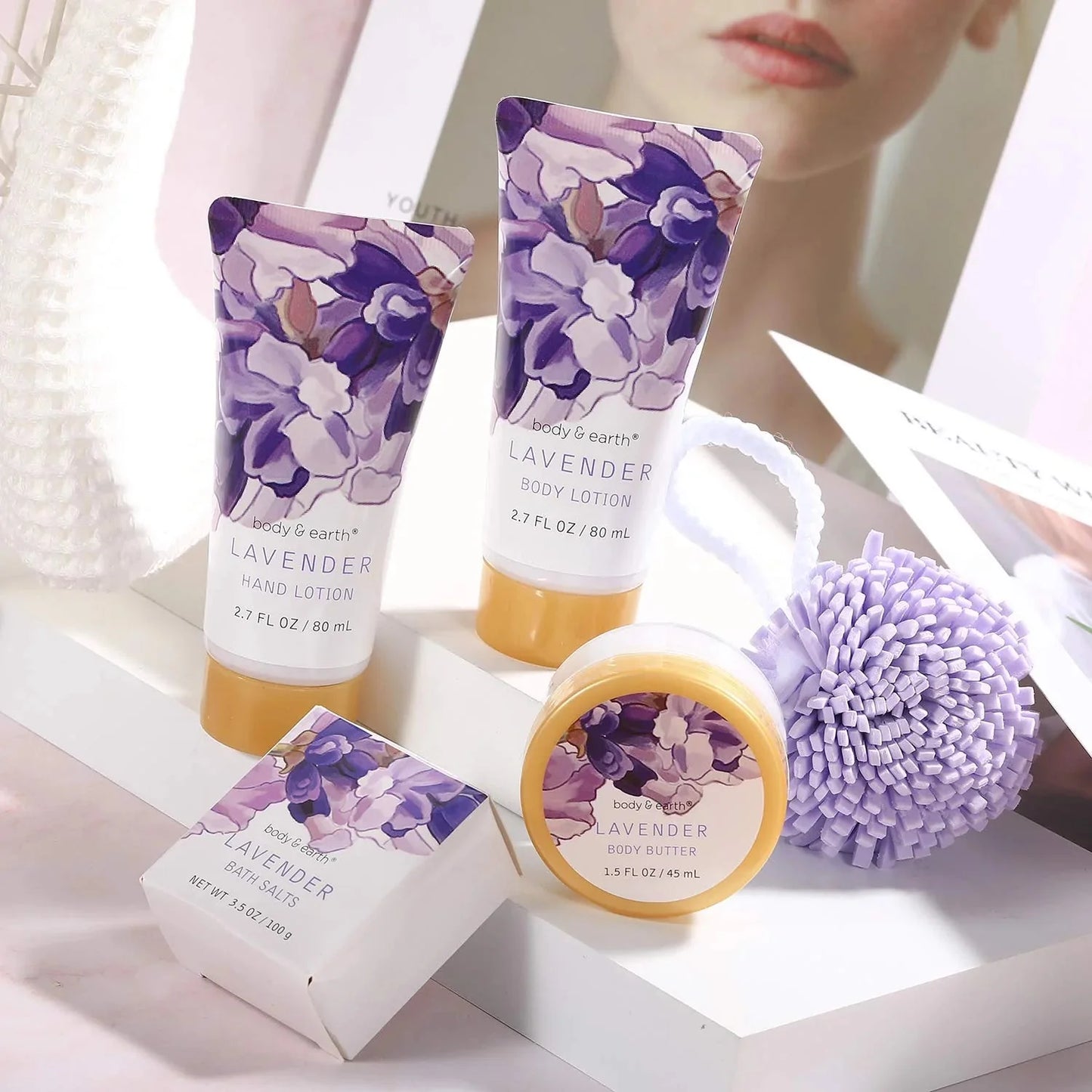 Lavender Spa Gift Set-5