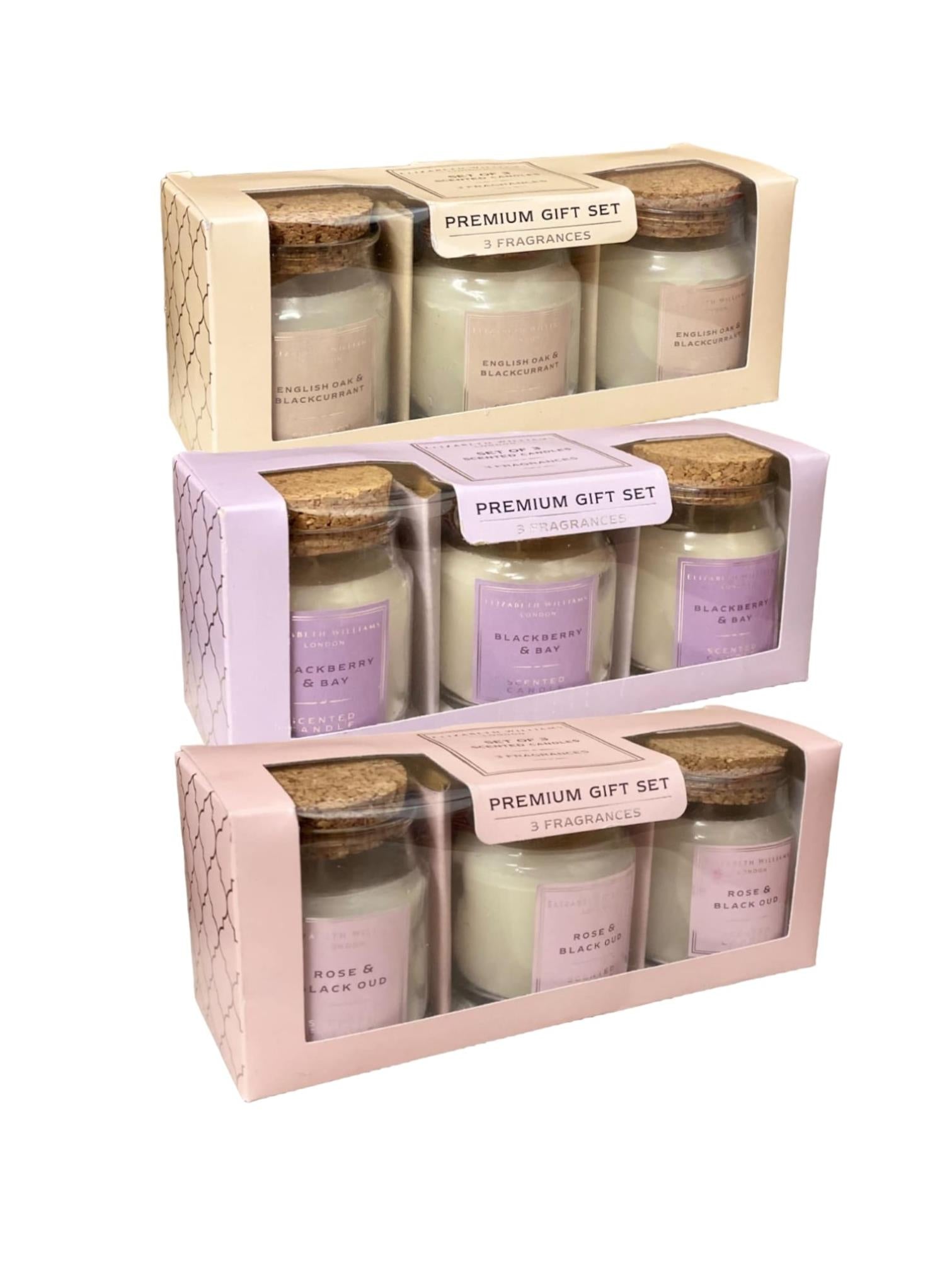 Six Sets of Trio Candle Gift Box-0