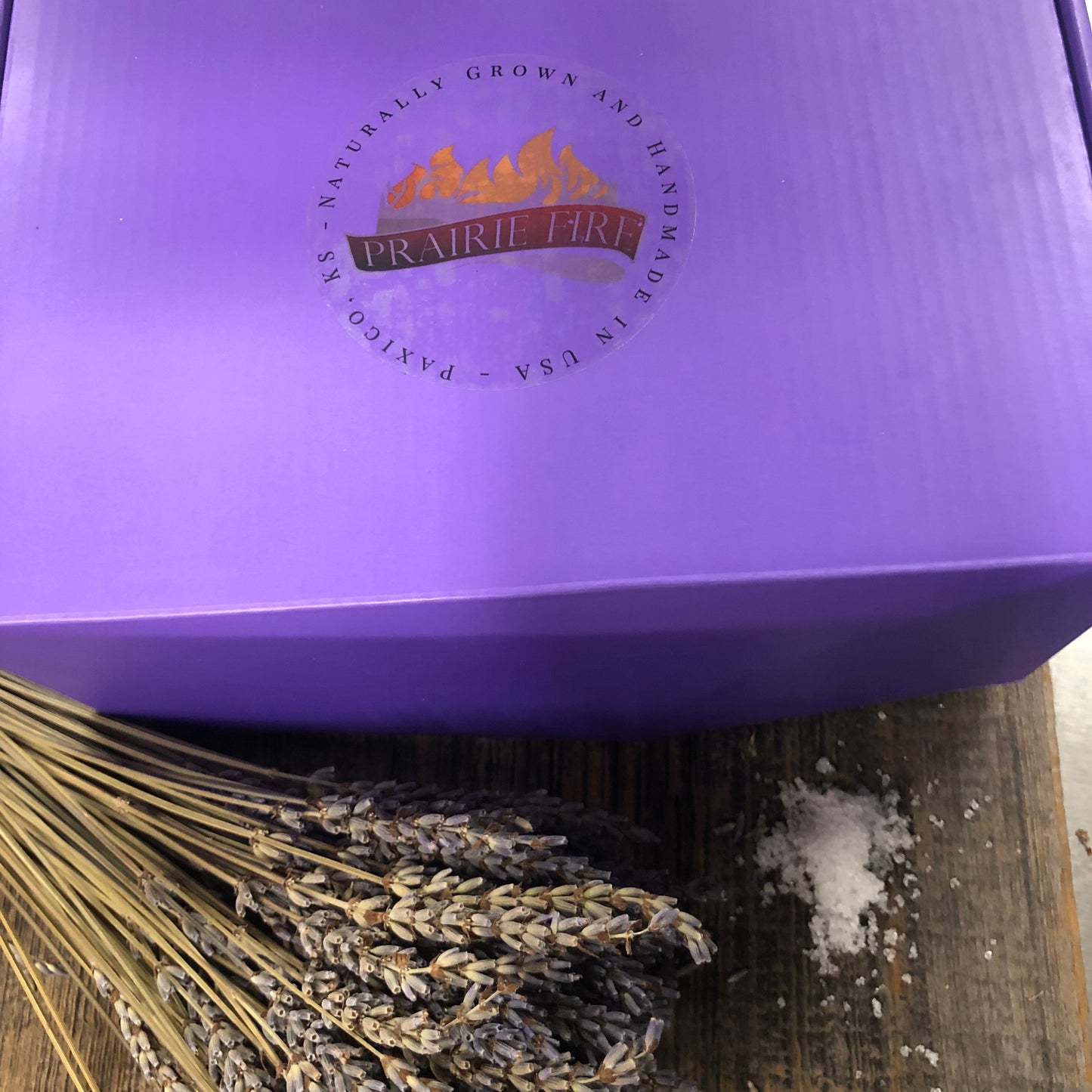 Lavender Lovers Candle Relaxation Luxury Gift Set Box - Kansas Gift Basket-1