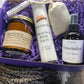 Lavender Lovers Candle Relaxation Luxury Gift Set Box - Kansas Gift Basket-0